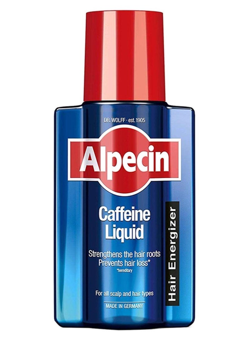 ألبيسين منشط سائل للشعر يحتوي على الكافيين، مناسب لجميع أنواع الشعر، شفاف، 200 مل - Image 1